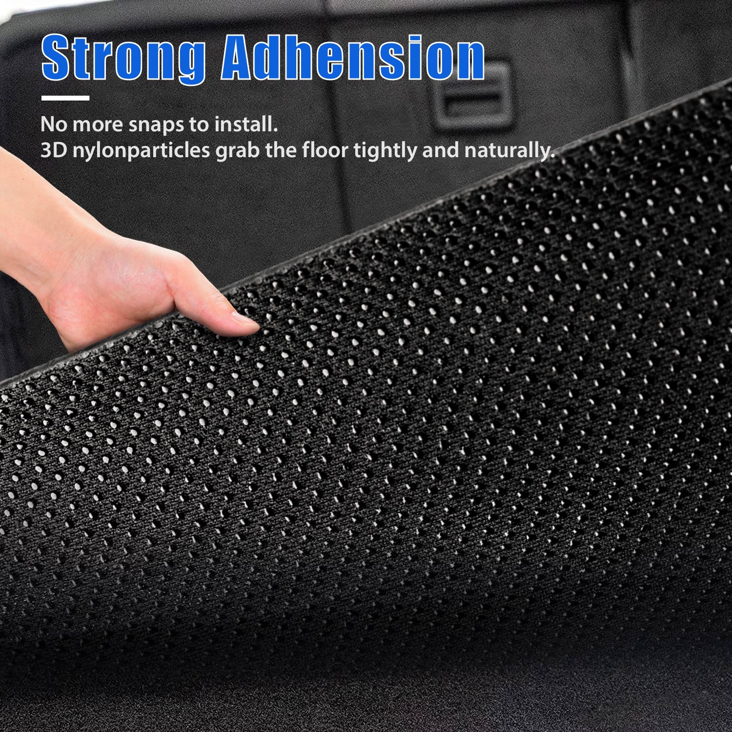 Floor Mats & Trunk Liners 6Pcs Set for Model Y 5-Seater (Right Hand)