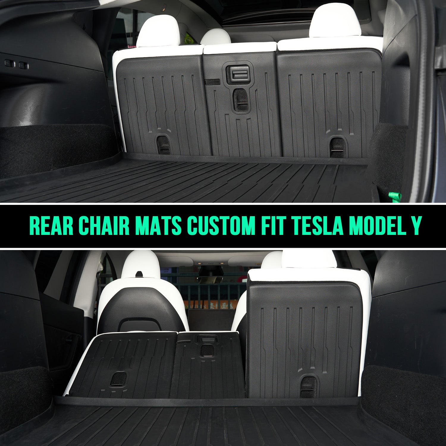 TPE All Weather Model Y Floor Mats, Heavy Duty