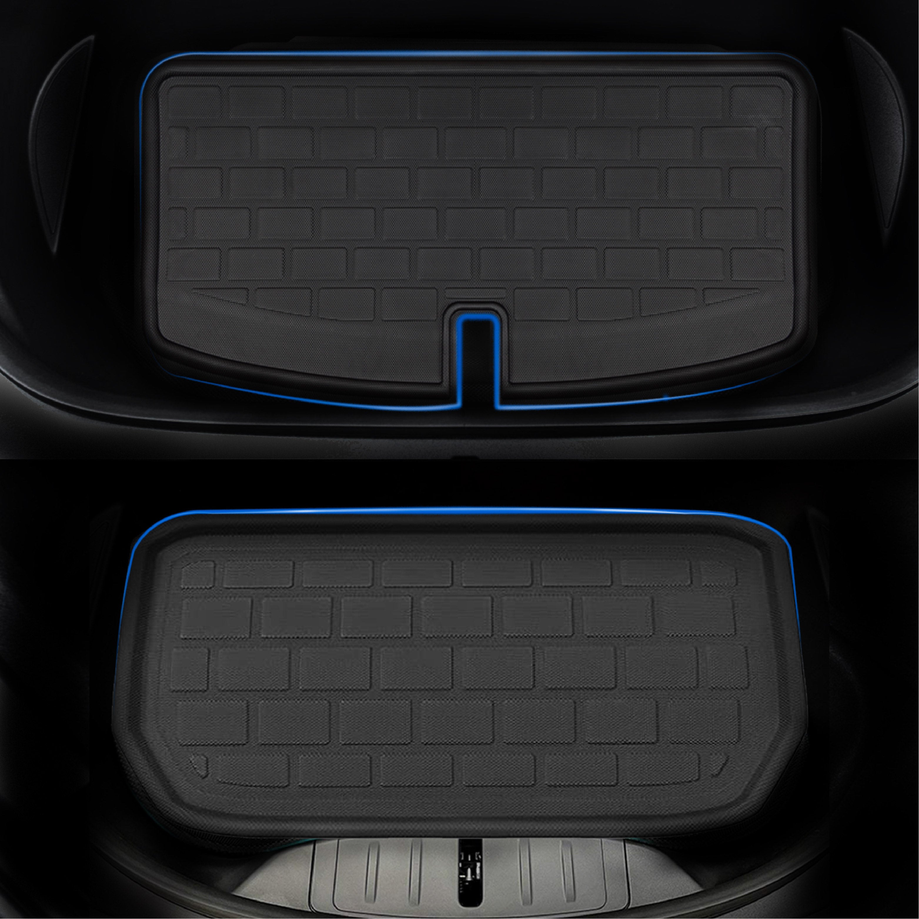 Floor Mats & Trunk Liners 9Pcs Set for Model Y 7-Seater (Left Hand)