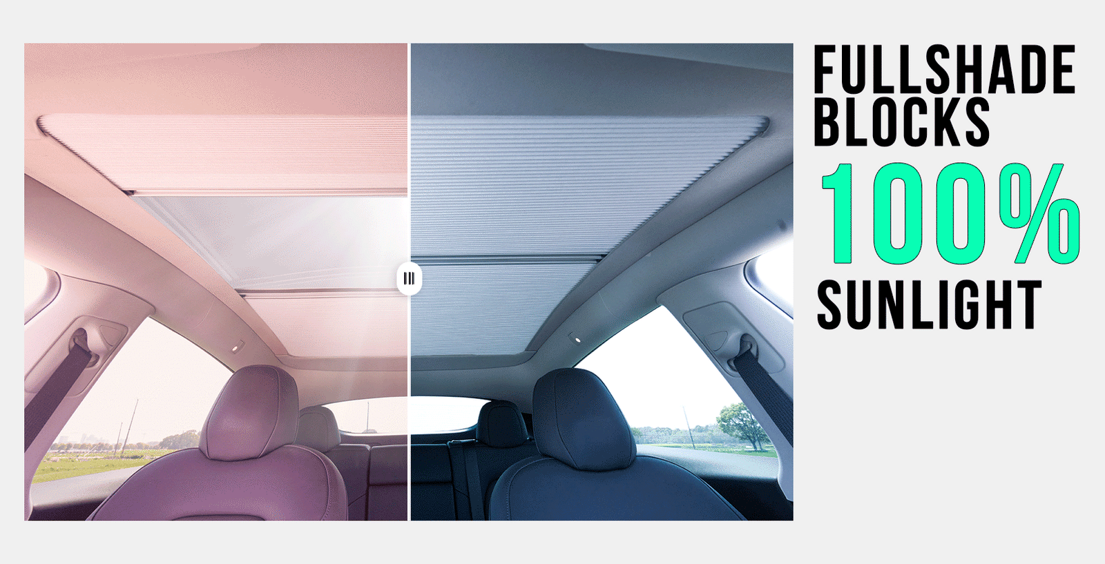 Fullshade 2.0 Retractable Roof Sunshade for Tesla Model 3